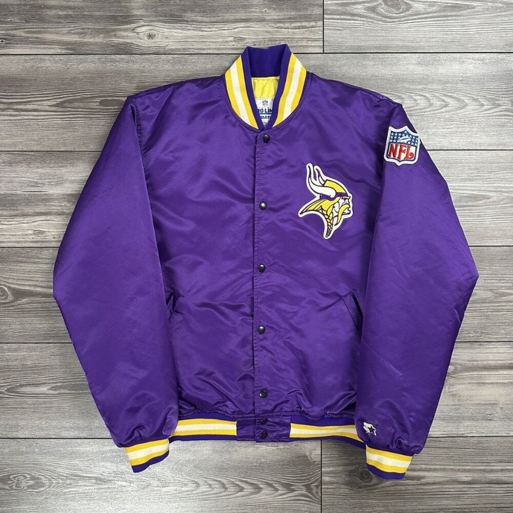 Vintage 80’s Minnesota Vikings Starter Bomber Jacket